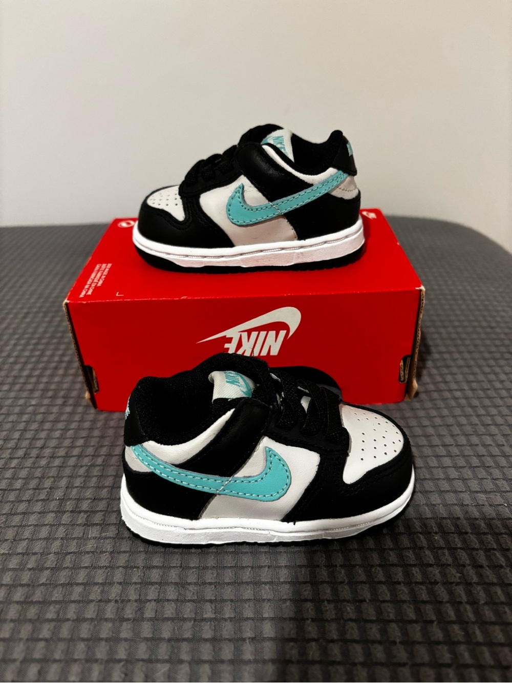 Nike Dunk Low Light Bone Tropical Twist (TD) Size 3c CW1589-003 New